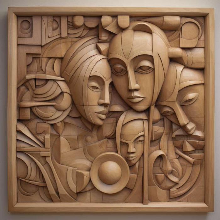 نموذج ثلاثي الأبعاد لآلة CNC 3D Art 